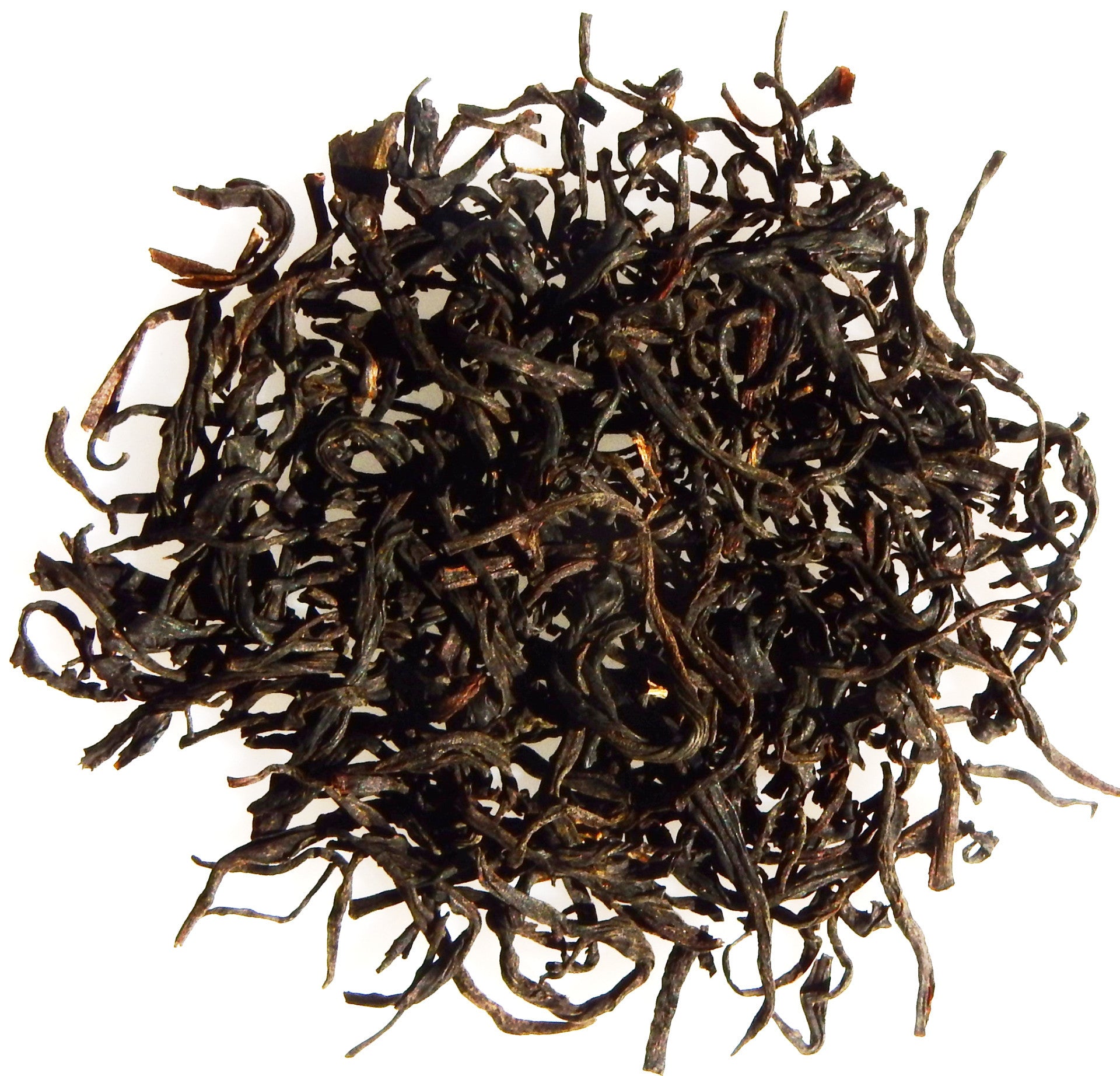 Large leafed Chinese black tea