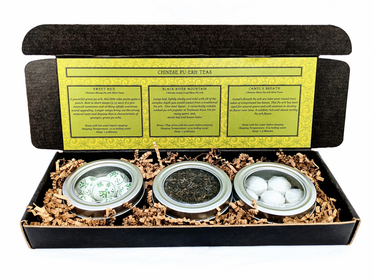 Chinese Pu-er Tea Gift Box